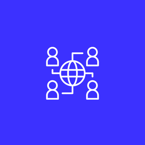 Network of people icon